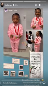 Sha'Carri Richardson's story - Source: via @itsshacarri on Instagram
